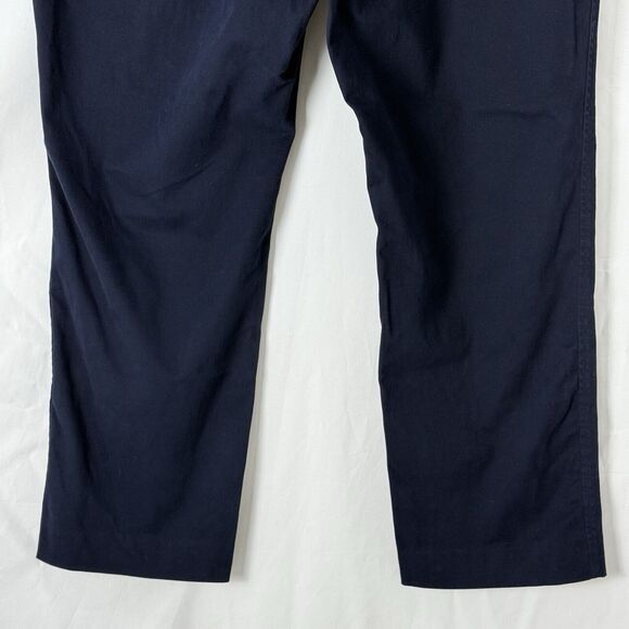 TALBOTS Women Blue Pants Curvy Zip Pockets Sz 14 P - Picture 9 of 16